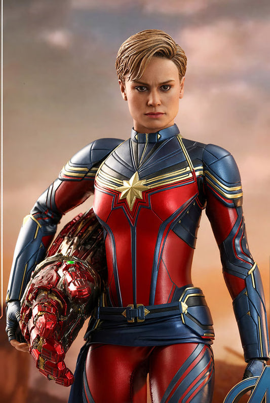 🔥Hot Toys MMS575 AVENGERS: ENDGAME 1/6 CAPTAIN MARVEL