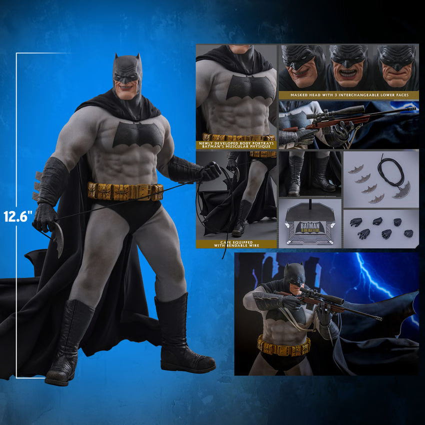 READY🔥Hot Toys CMS024 DC Comic Batman The Dark Knight Returns Batman 1/6 Scale Collectible Figure