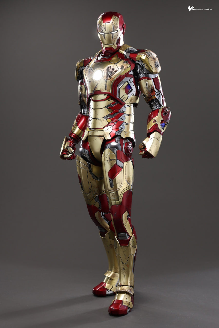READY🔥Hot Toys MMS758D65b Iron Man 3 Iron Man Mark XLII (2.0) 1/6th scale Collectible Figure