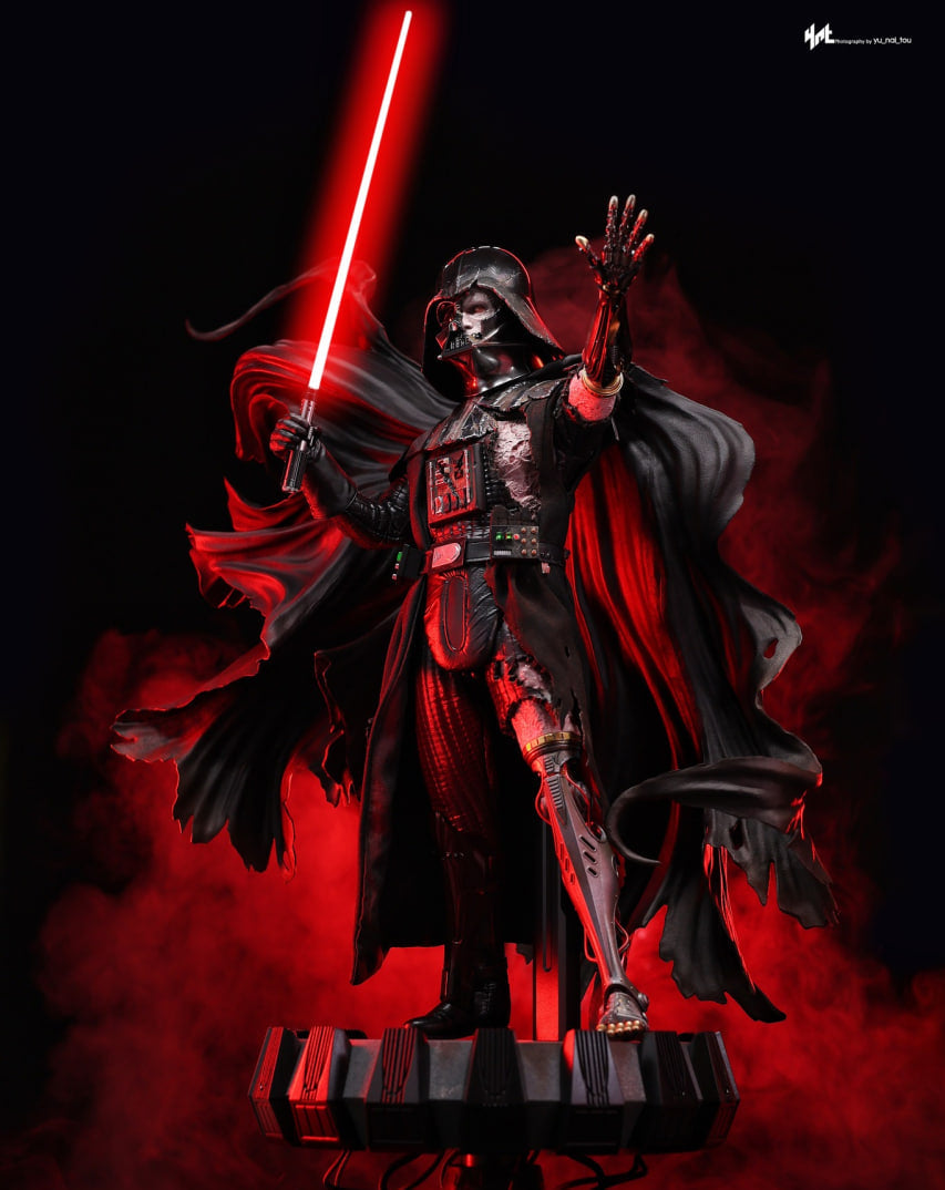 READY🔥Hot Toys DX45 Star Wars Darth Vader (Battle Damaged) (Deluxe Version) 1/6th scale Collectible Figure