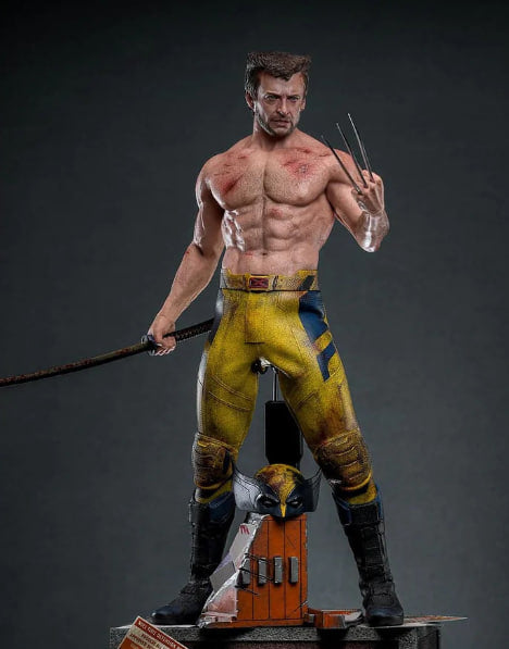 READY🔥Hot Toys MMS756 Marvel Deadpool and Wolverine Wolverine (Jacket Version) 1/6 Scale Collectible Figure
