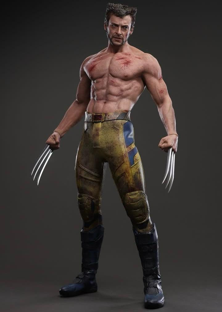 READY🔥Hot Toys MMS756 Marvel Deadpool and Wolverine Wolverine (Jacket Version) 1/6 Scale Collectible Figure