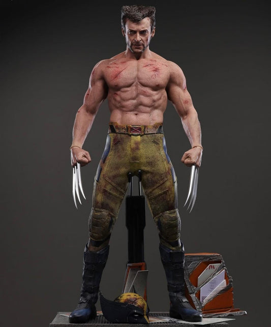 READY🔥Hot Toys MMS756 Marvel Deadpool and Wolverine Wolverine (Jacket Version) 1/6 Scale Collectible Figure