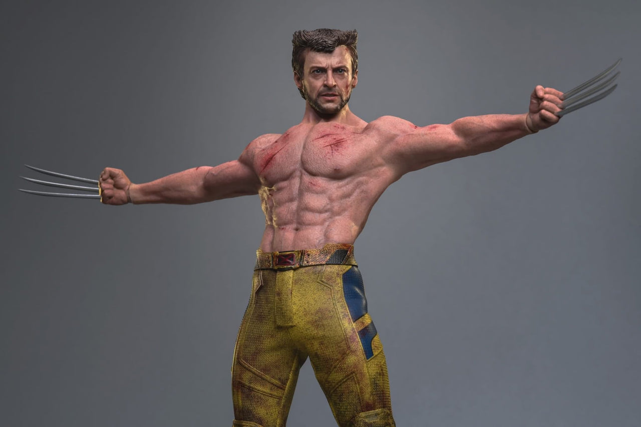 READY🔥Hot Toys MMS756 Marvel Deadpool and Wolverine Wolverine (Jacket Version) 1/6 Scale Collectible Figure