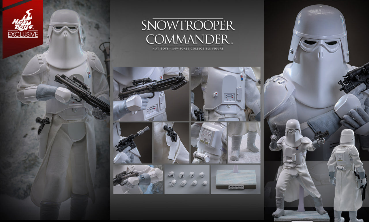 READY🔥Hot Toys MMS835 Star Wars The Empire Strikes Back 1/6th scale Snowtrooper Commander Collectible Figure [Hot Toys Exclusive