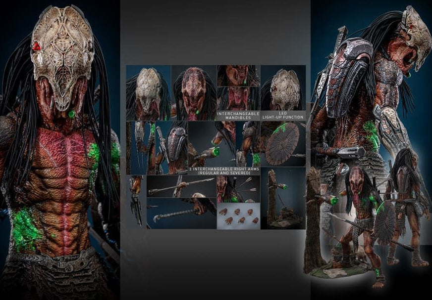 Preorder🔥Hot Toys TMS173 Prey Feral Predator (Battle Damaged