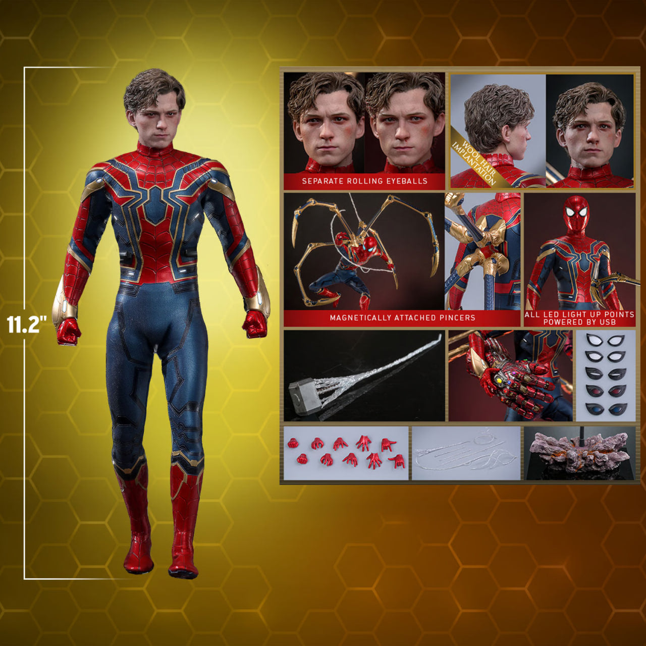 READY🔥Hot Toys MMS762AE Marvel Avengers: Endgame Iron Spider (Artisan Edition) 1/6th scale Collectible Figure