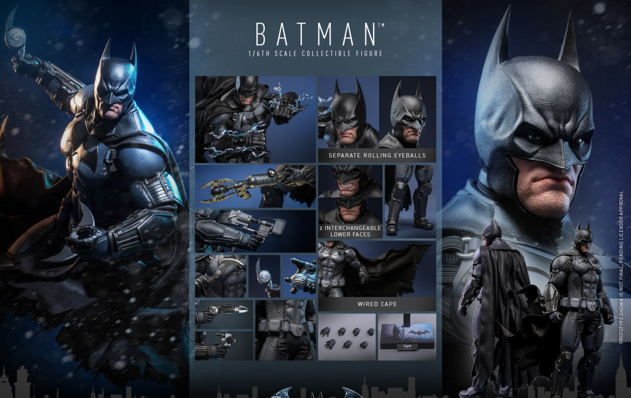 Preorder🔥Hot Toys VGM83 Batman: Arkham Origins 1/6th scale Batman™ Collectible Figure