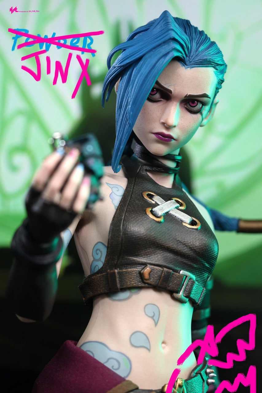 READYHot Toys TMS137 Arcane 1/6th scale Jinx Collectible Figure READYHot Toys TMS137 Arcane 1/6th scale Jinx Collectible Figure
