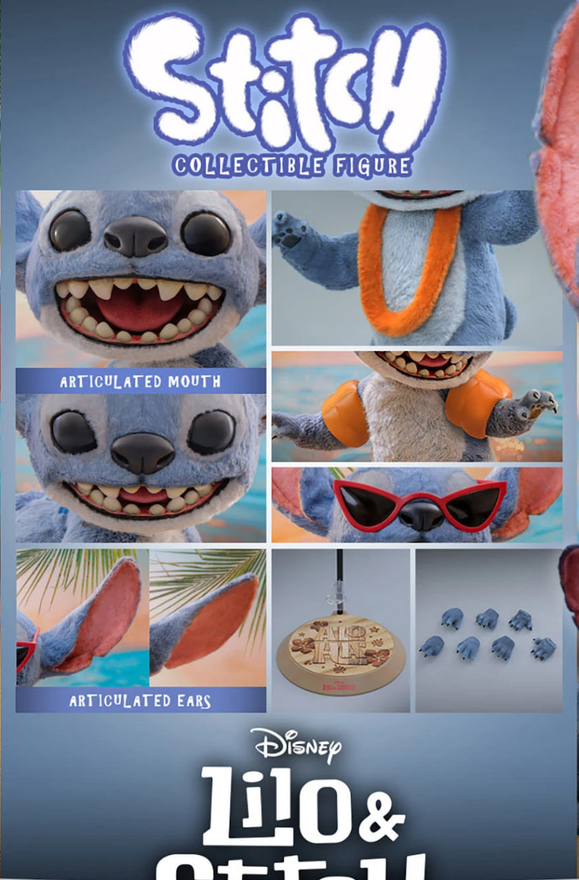 READY🔥Hot Toys MMS815 Lilo & Stitch: Stitch Collectible Figure
