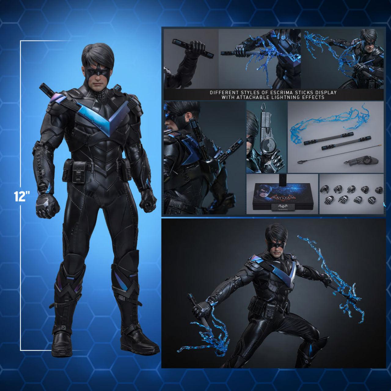 READY🔥Hot Toys VGM78 Batman: Arkham Knight 1/6th scale Nightwing Collectible Figure