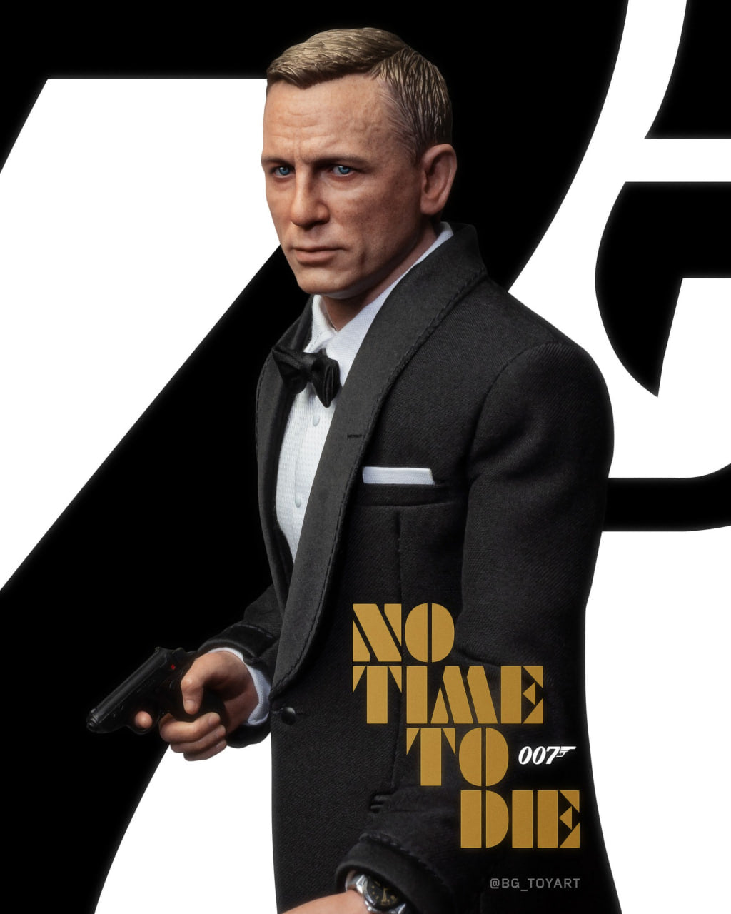 READY🔥Hot Toys MMS803 No Time To Die 1/6th Scale James Bond Collectible Figure