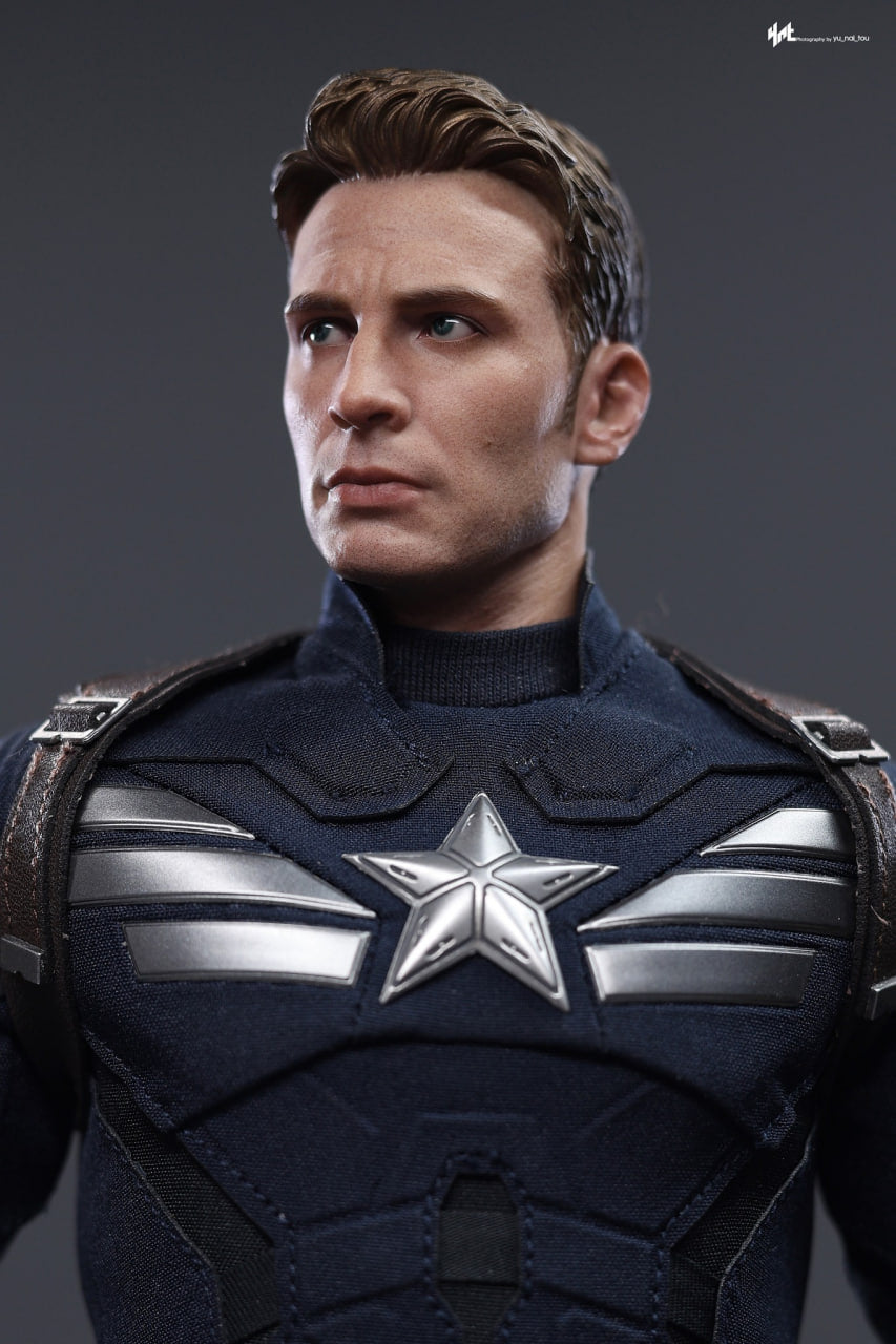 READY🔥Hot Toys MMS783 Captain America: The Winter Soldier 1/6th scale Captain America (Stealth S.T.R.I.K.E. Suit) 2.0 Collectible Figure