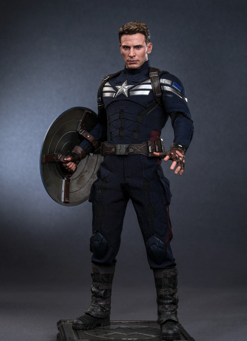 READY🔥Hot Toys MMS783 Captain America: The Winter Soldier 1/6th scale Captain America (Stealth S.T.R.I.K.E. Suit) 2.0 Collectible Figure