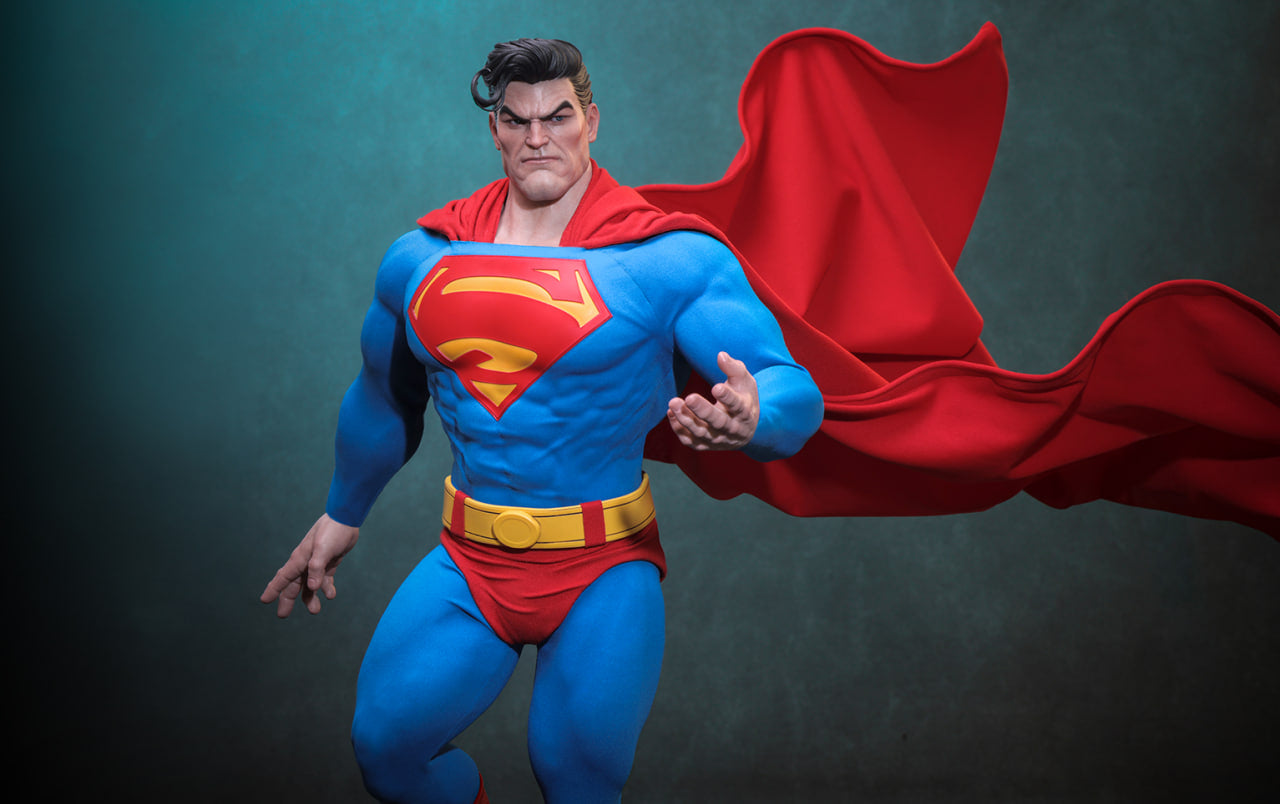 Preorder🔥Hot Toys CMS032 Batman: The Dark Knight Returns - 1/6th scale Superman Collectible Figure