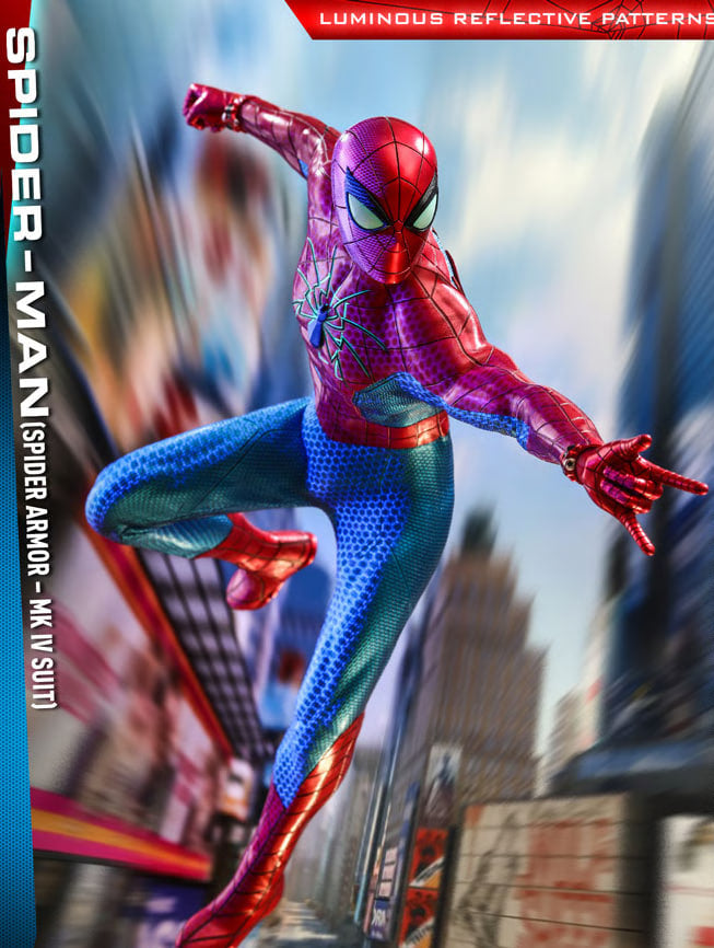 READY🔥Hot Toys VGM43 MARVEL'S SPIDER-MAN (SPIDER ARMOR - MK IV SUIT)