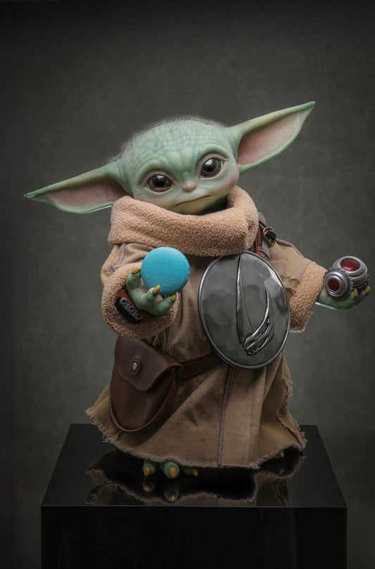 Preorder🔥Hot Toys LMS016 Star Wars: The Mandalorian & Grogu - Grogu Life-Size Collectible Figure