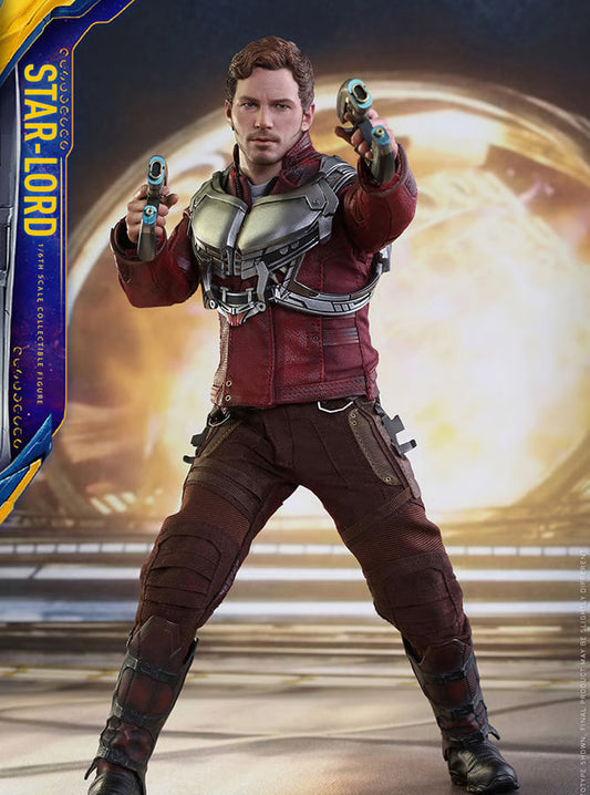 READY🔥Hot Toys MMS420 Guardians of the Galaxy Vol. 2 Star-Lord Regular Version