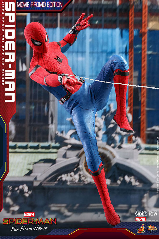 READY🔥Hot Toys MMS535 SPIDER-MAN: FAR FROM HOME 1/6 SPIDER-MAN (MOVIE PROMO EDITION)