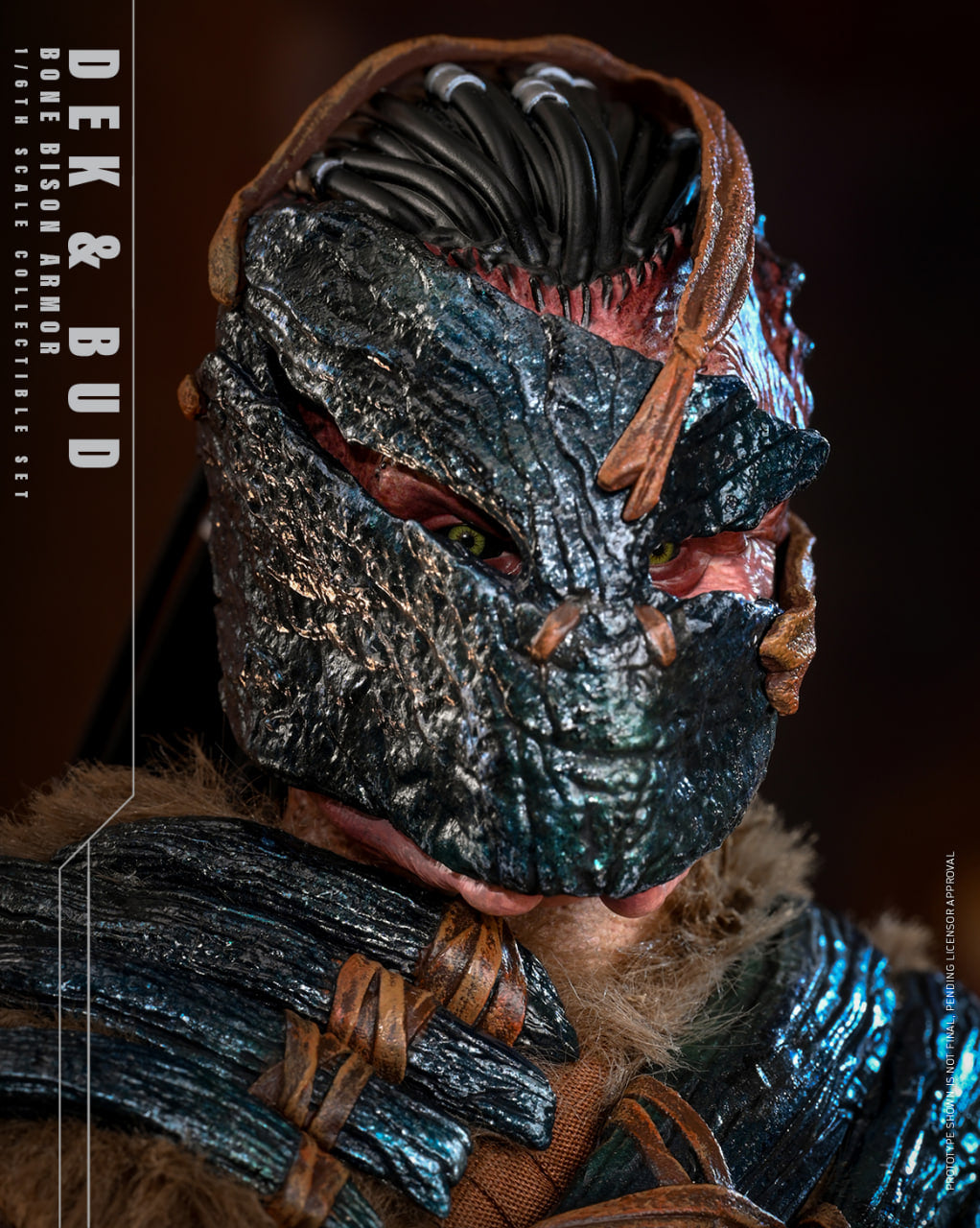 Preorder🔥Hot Toys MMS873 Predator: Badlands Dek (Bone Bison Armor) and Bud 1/6th scale Collectible Set