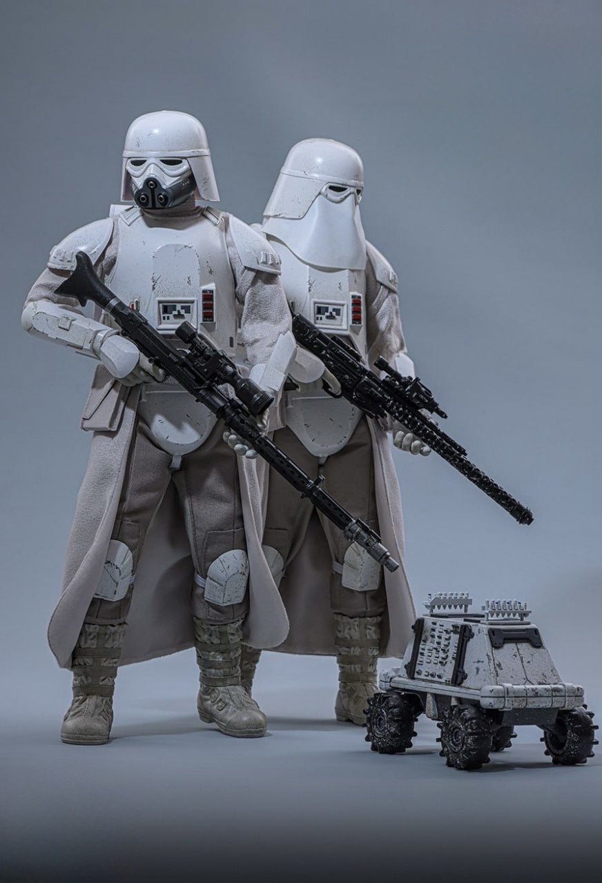READY🔥Hot Toys MMS838 Star Wars: The Mandalorian & Grogu™ Imperial Remnant Snowtrooper 1/6th scale Collectible Figure