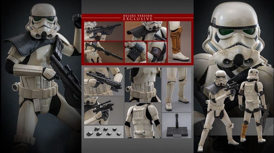 READY🔥Hot Toys MMS837 Star Wars: The Mandalorian & Grogu™ Imperial Remnant Stormtrooper (Deluxe Version) 1/6th scale Collectible Figure