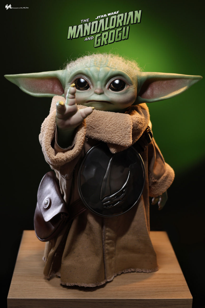 READY🔥Hot Toys LMS016 Star Wars: The Mandalorian & Grogu - Grogu