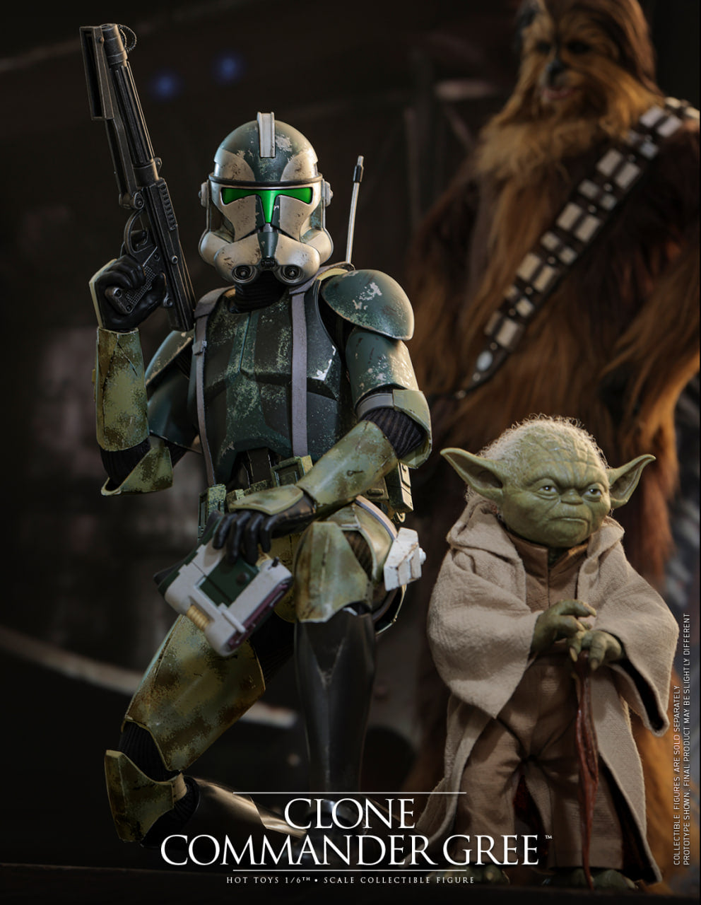 Preorder🔥Hot Toys MMS877 Star Wars: Revenge of the Sith 1/6th scale Clone Commander Gree Collectible Figure