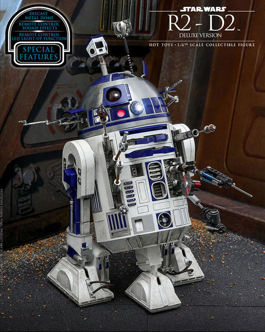 READY🔥Hot Toys MMS511 STAR WARS 1/6 R2-D2 DELUXE VERSION