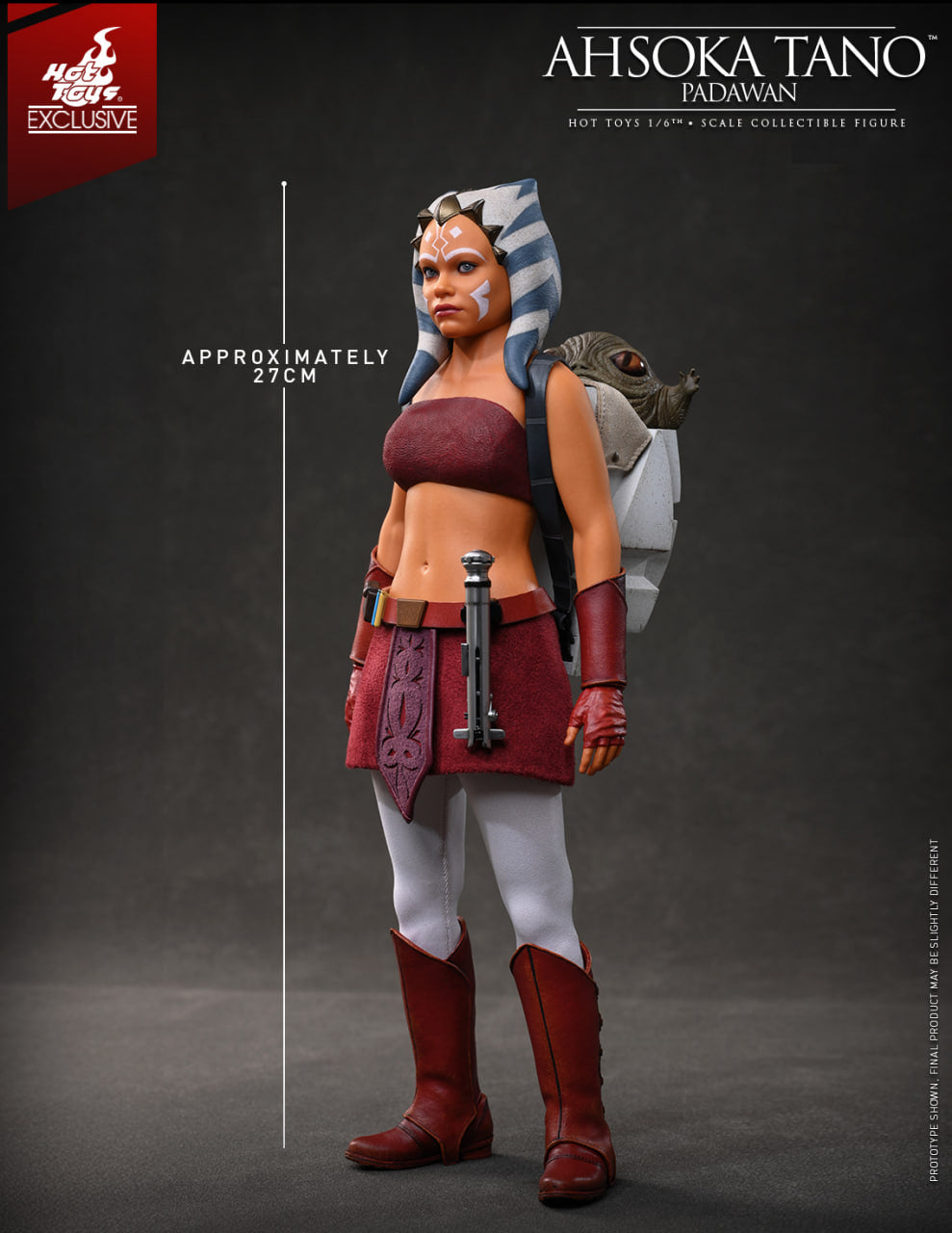 READY🔥Hot Toys TMS170 Star Wars: The Clone Wars 1/6th scale Ahsoka Tano (Padawan) [Hot Toys Exclusive] 】