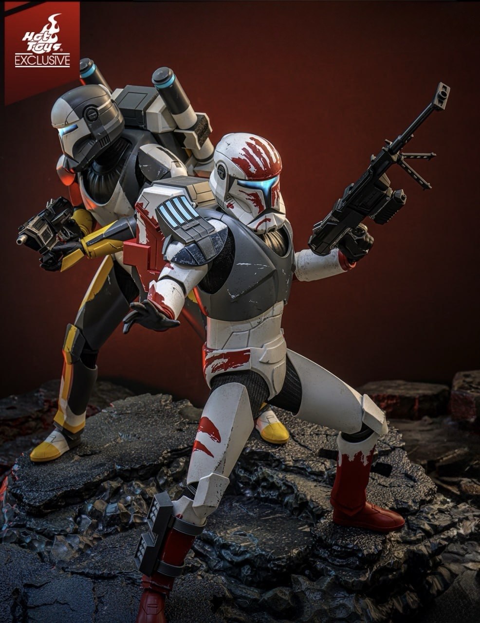 Preorder🔥Hot Toys TMS188 Star Wars: The Clone Wars - Clone Commando Sev 1/6th scale Collectible Figure [Hot Toys Exclusive]