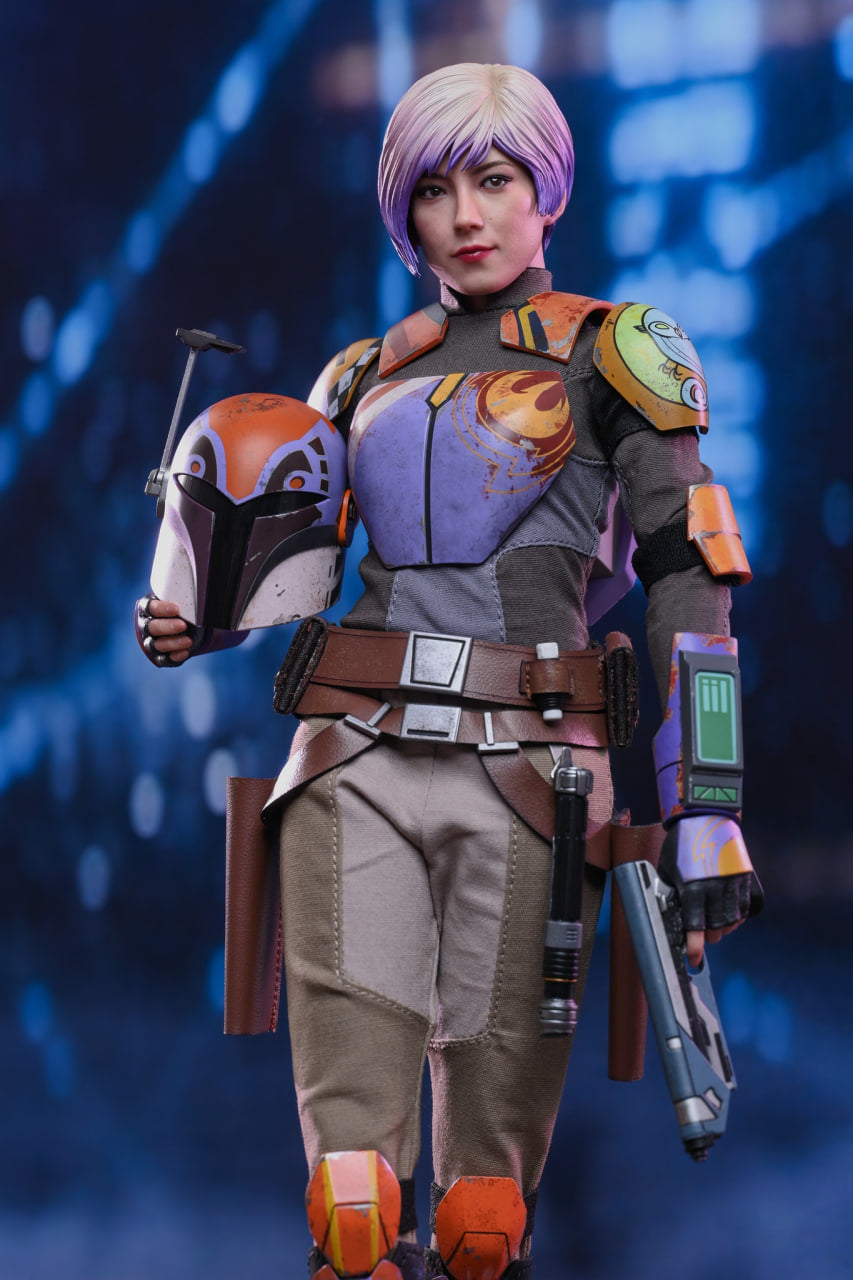 READY🔥Hot Toys TMS171 Star Wars: Rebels - Sabine Wren 1/6th scale Collectible Figure