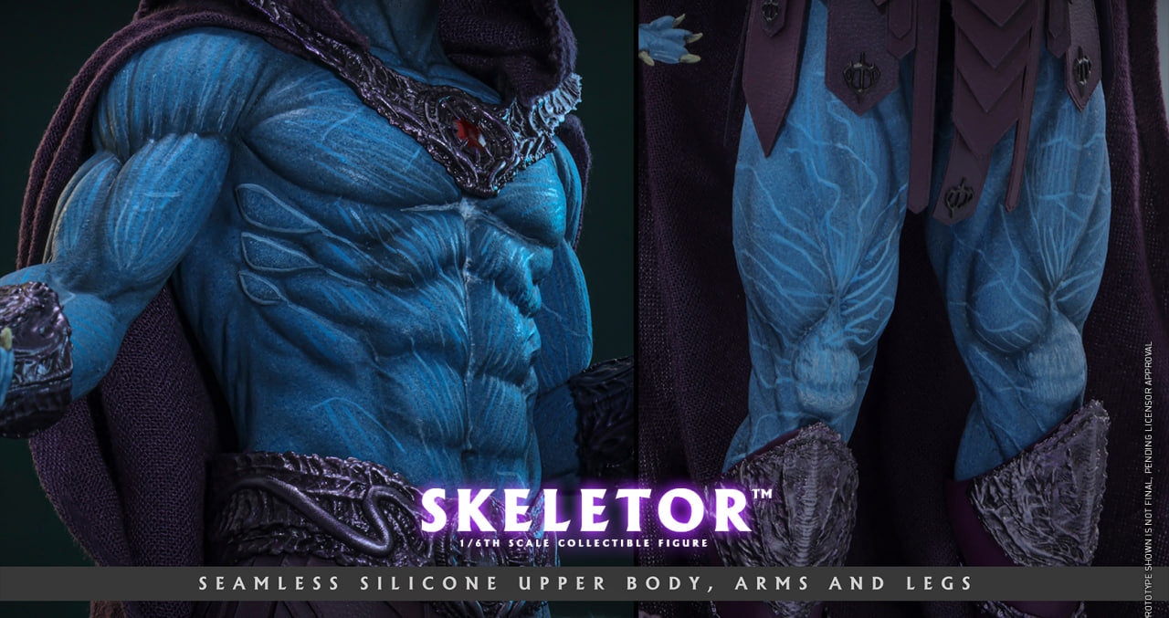 Preorder🔥Hot Toys MMS889 Masters of the Universe Skeletor 1/6th scale Collectible Figure