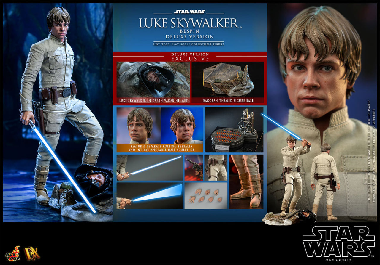 🔥Hottoys🔥DX25 THE EMPIRE STRIKES BACK 1/6 LUKE SKYWALKER (BESPIN) Deluxe
