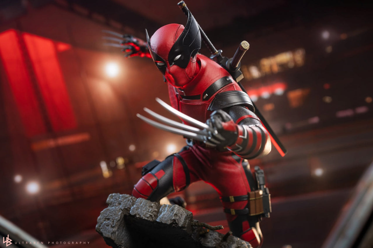 🔥Hot toys MMS857 DEADPOOL & WOLVERINE WOLVERINEPOOL [HOT TOYS EXCLUSIVE] 1/6TH SCALE COLLECTIBLE FIGURE
