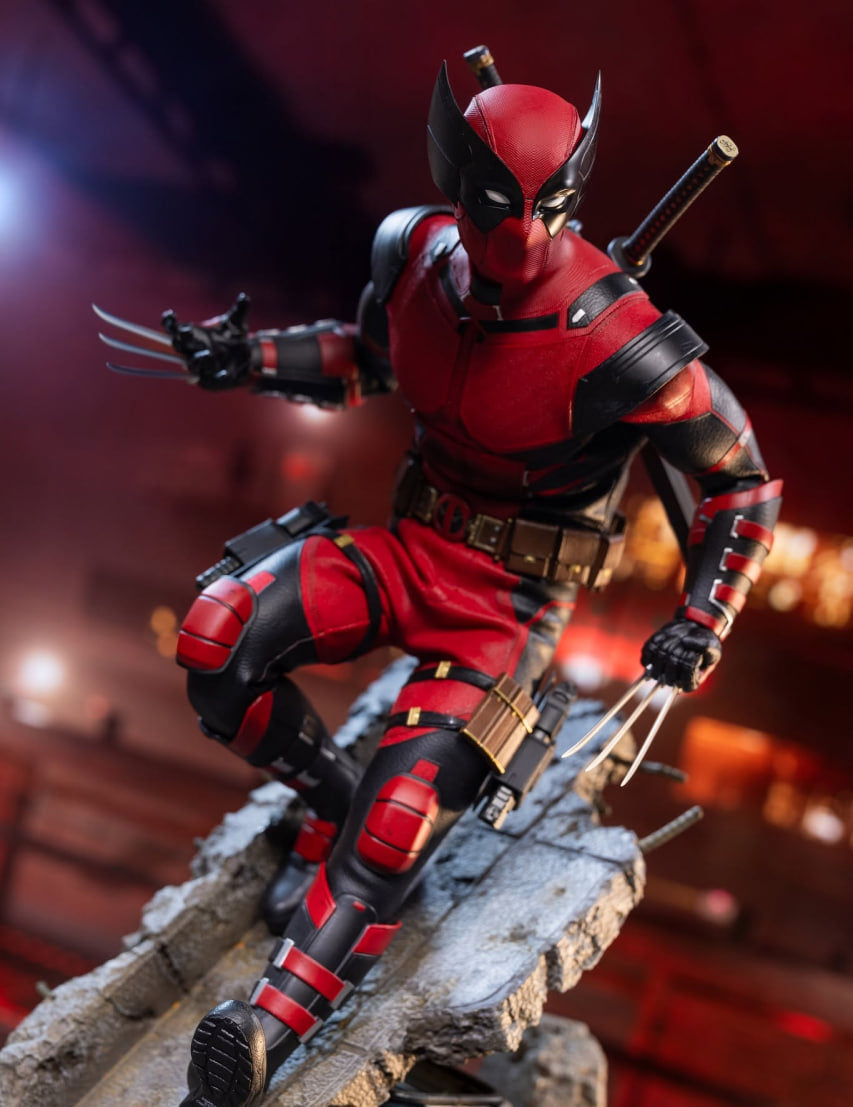 🔥Hot toys MMS857 DEADPOOL & WOLVERINE WOLVERINEPOOL [HOT TOYS EXCLUSIVE] 1/6TH SCALE COLLECTIBLE FIGURE