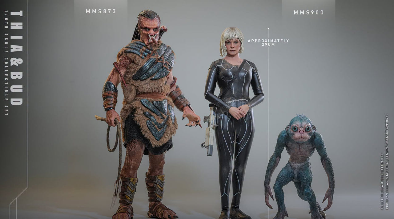 Preorder🔥Hot Toys MMS900 Predator: Badlands Thia & Bud 1/6th scale Collectible Set