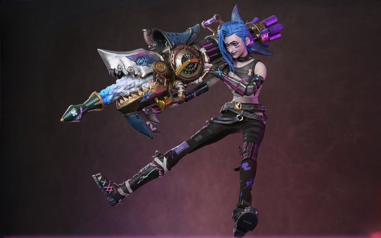 Preorder🔥Hot Toys TMS183 Arcane Fractured Jinx 1/6th scale Collectible Figure