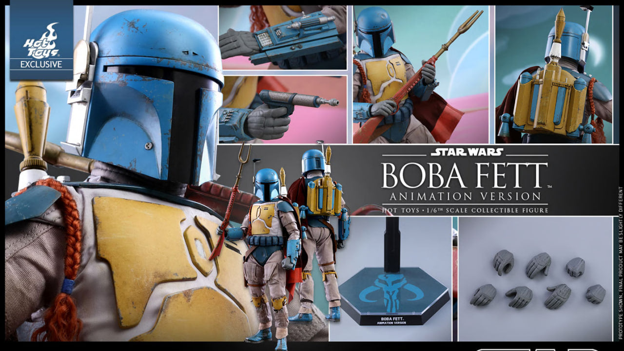 READY🔥Hot Toys TMS006 STAR WARS 1/6 BOBA FETT (ANIMATION VERSION)