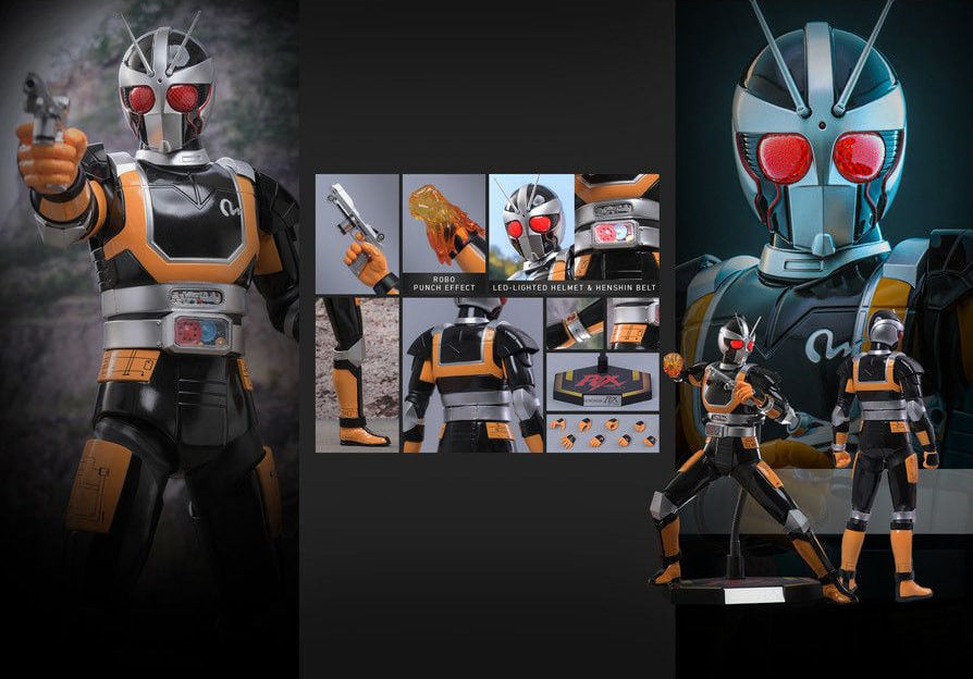 READY🔥Hot Toys TMS181 Kamen Rider Black RX RoboRider 1/6th scale Collectible Figure