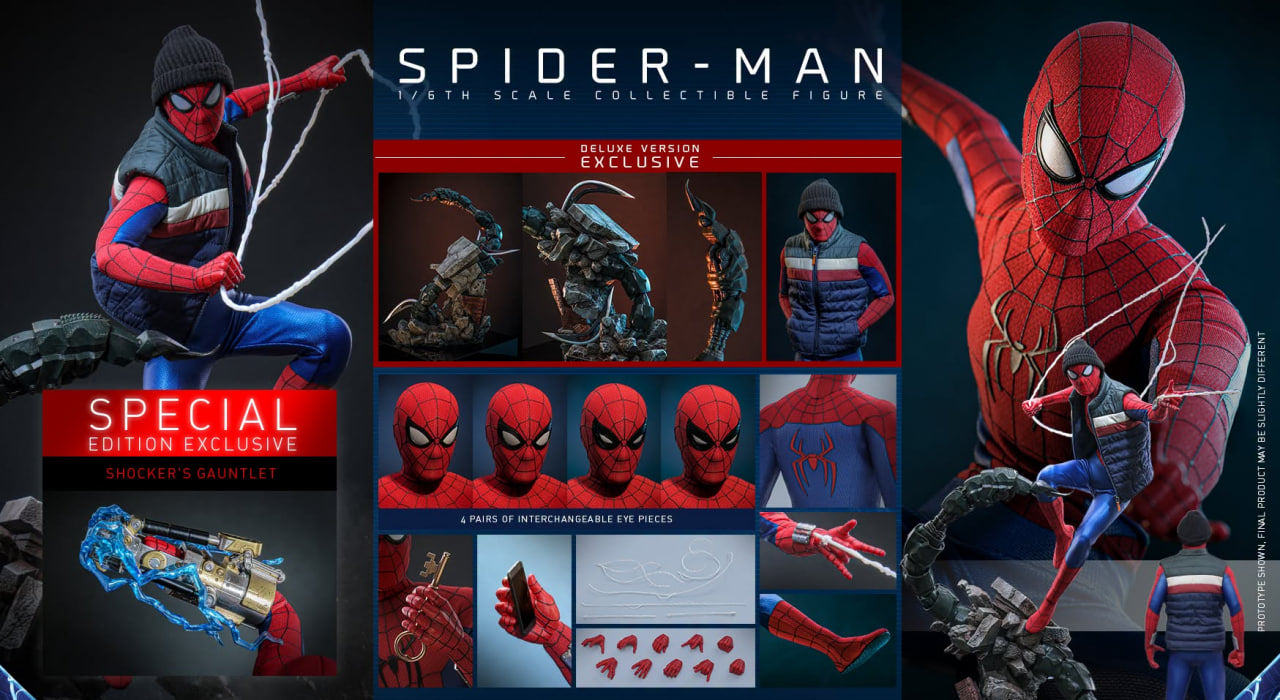 Preorder🔥Hot Toys MMS893B Spider-Man: Brand New Day Spider-Man (Deluxe Version) Special Edition 1/6th scale Collectible Figure