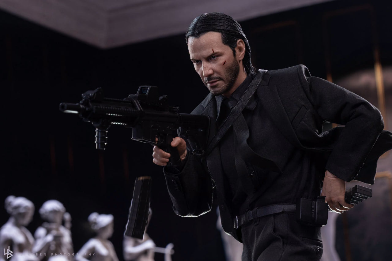 READY🔥Hot Toys MMS833AEB John Wick 1/6th scale John Wick Collectible Figure (Artisan Edition) [Hot Toys Exclusive] (Special Edition)