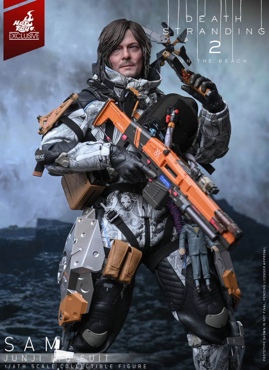 Preorder🔥Hot Toys VGM89 Death Stranding 2: On the Beach Sam (Junji Ito Suit) 1/6th scale Collectible Figure