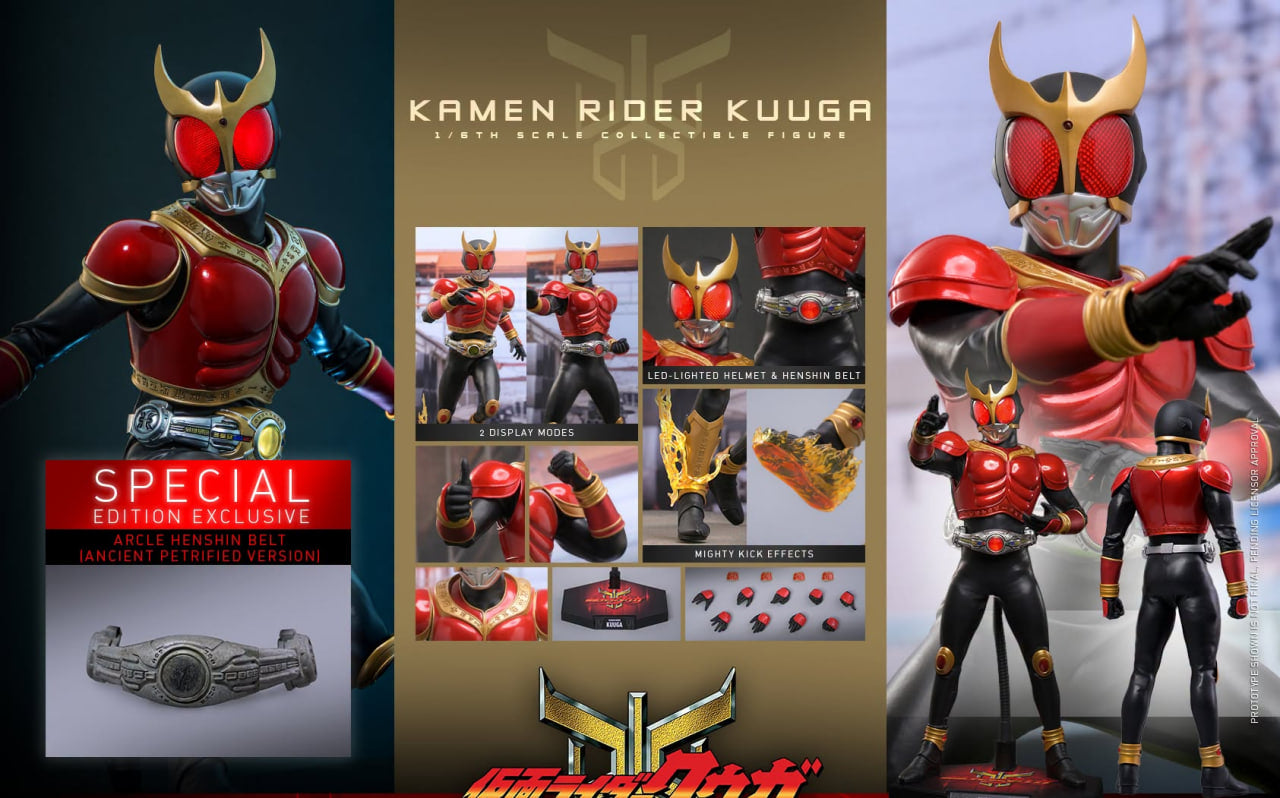 Preorder🔥Hot Toys TMS191B Kamen Rider Kuuga (Special Edition) 1/6th scale Collectible Figure