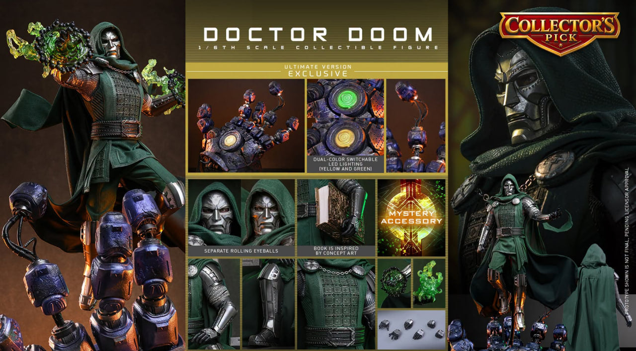 Preorder🔥Hot Toys MMS907 Avengers: Doomsday - 1/6th scale Doctor
