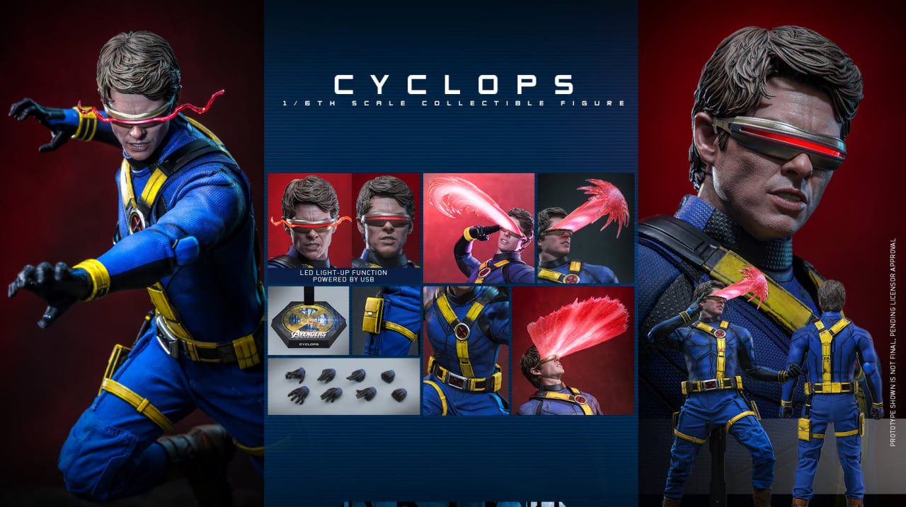 Preorder🔥Hot Toys Avengers: Doomsday - 1/6th scale Cyclops Collectible Figure