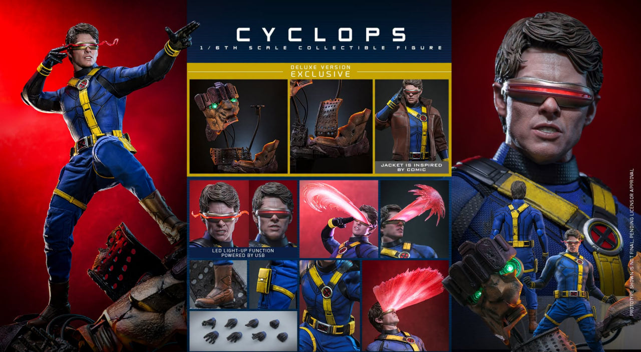 Preorder🔥Hot Toys Avengers: Doomsday - 1/6th scale Cyclops (Deluxe Version)