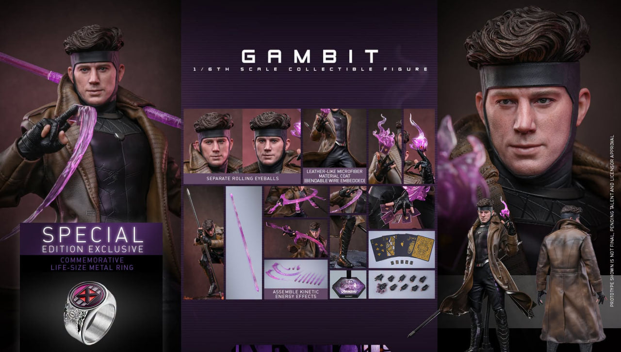 Preorder🔥Hot Toys Avengers: Doomsday - 1/6th scale Gambit (Special Edition)