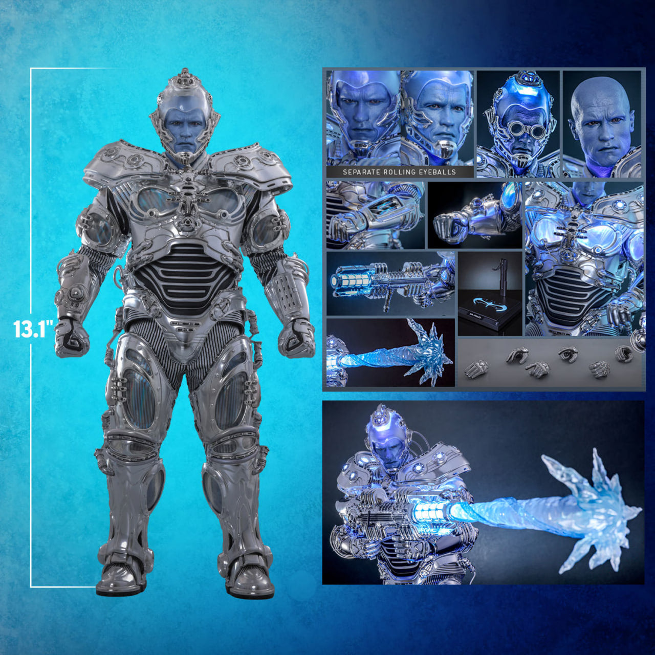 READY🔥Hot Toys MMS799 Batman & Robin 1/6 Mr. Freeze