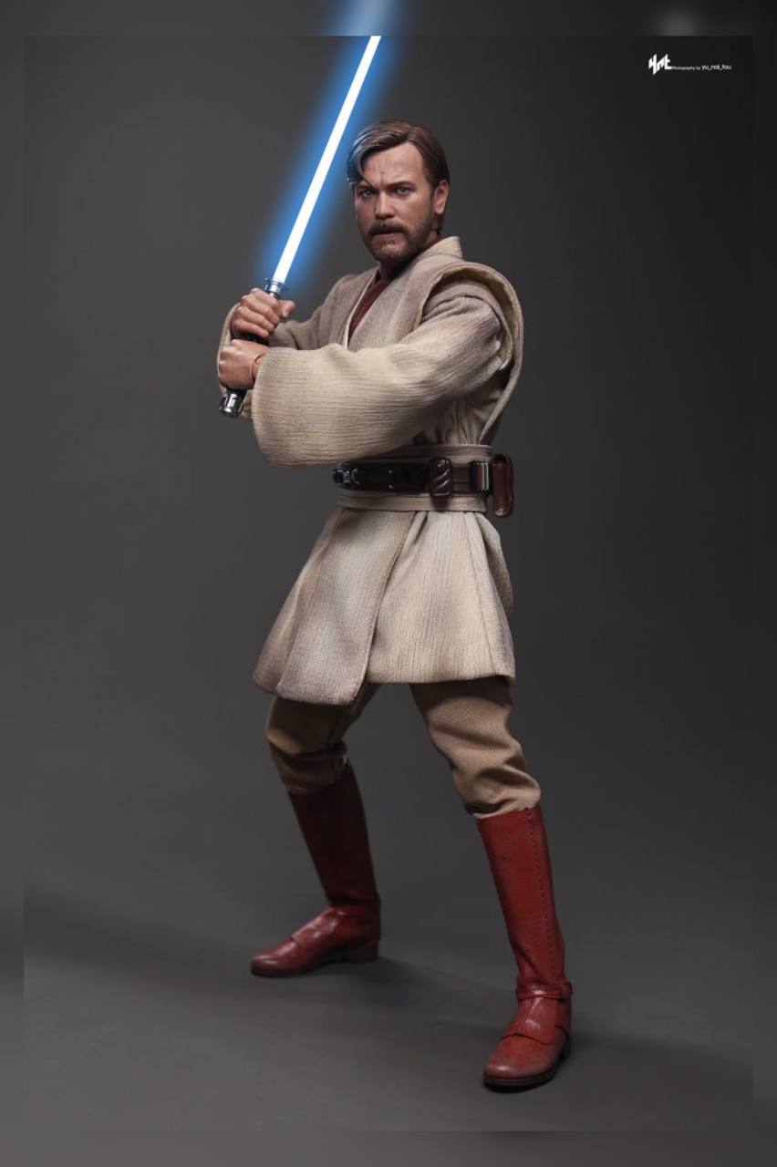 🔥Hot Toys MMS843 Star Wars: Revenge Of The Sith - Obi-Wan Kenobi (Mustafar) 1/6th Scale Collectible Figure